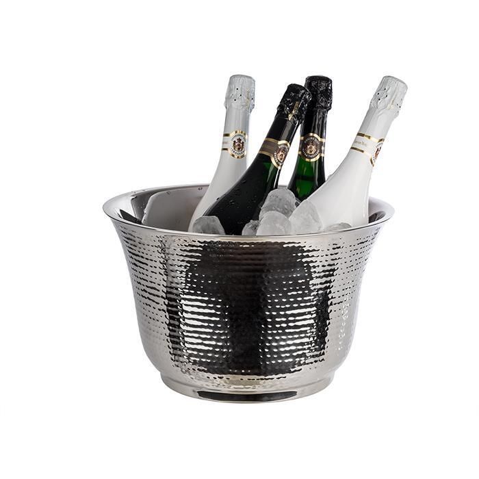 APS - Secchiello portabottiglie &quot;Stainless&quot; 33 cm Argento