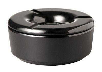 APS - Posacenere antivento 11,5 cm Nero