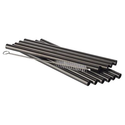 APS - Set 10 cannucce 15 cm Nero