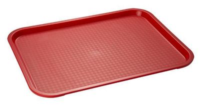 APS - Vassoio fast food 31 x 41 cm Rosso