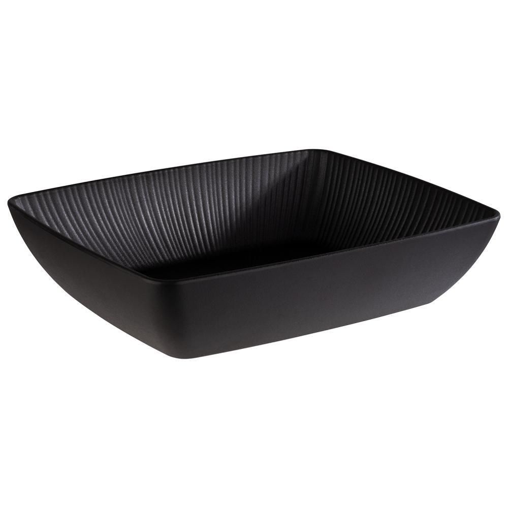 APS - Ciotola GN 1/2 &quot;Nero&quot; 26,5 x 32,5 cm