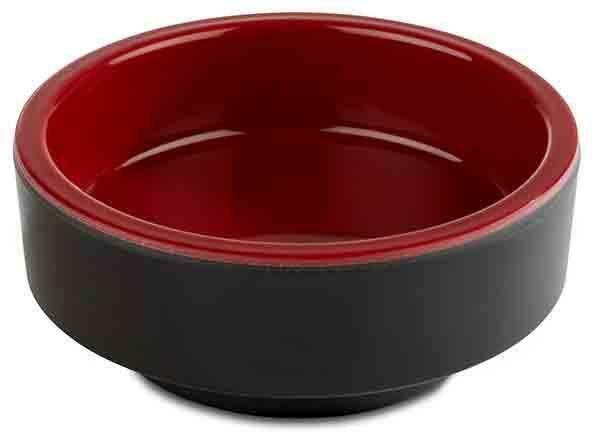 APS - Ciotola &quot;Asia Plus&quot; 7,5 cm Rosso, Nero