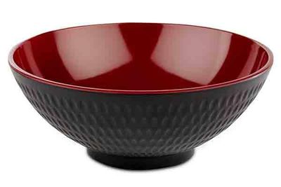 APS - Ciotola &quot;Asia Plus&quot; 20 cm Rosso, Nero