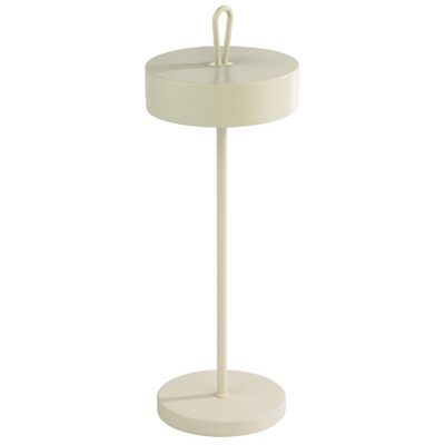 APS - Lampada da Tavolo &quot;Cleo&quot; 30,5 x 11 cm Bianco