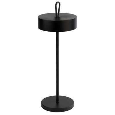 APS - Lampada da tavolo &quot;Cleo&quot; 30,5 x 11 cm Nero