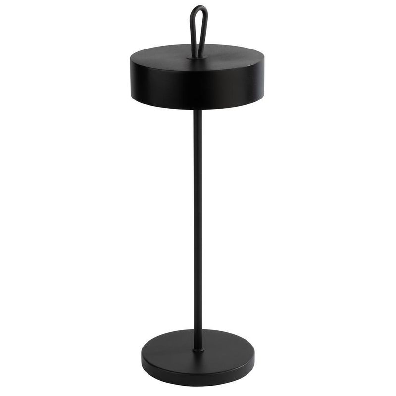 APS - Lampada da tavolo &quot;Cleo&quot; 30,5 x 11 cm Nero