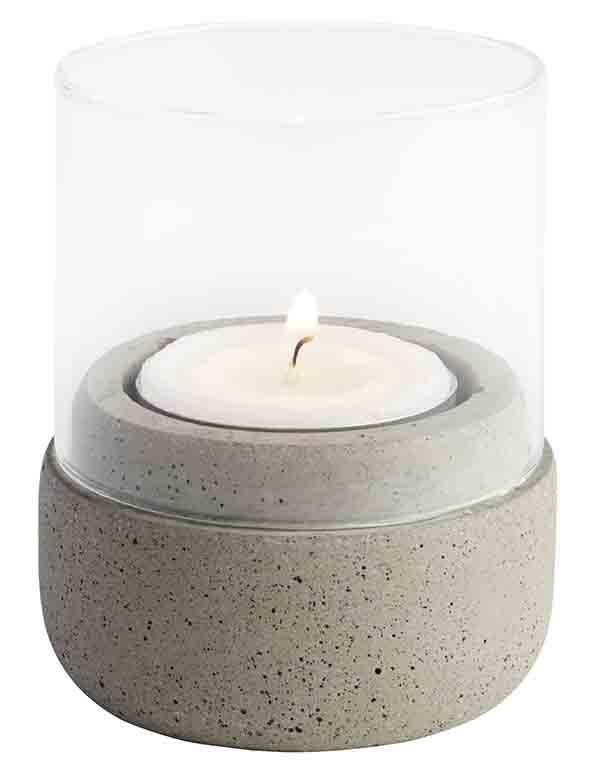 APS - Set 2 lanterne antivento &quot;Element&quot; 6 x 7 cm