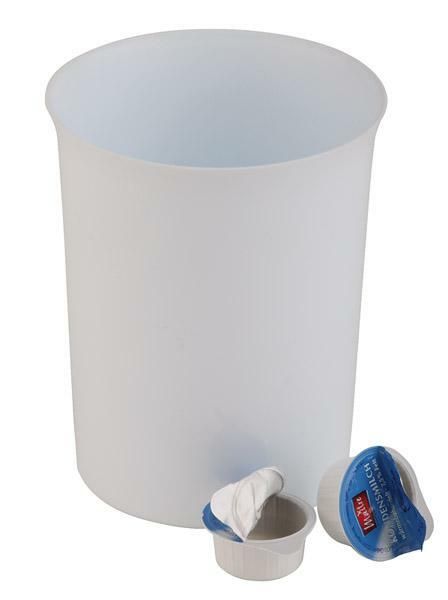 APS - Contenitore per rifiuti 11,3 cm Bianco