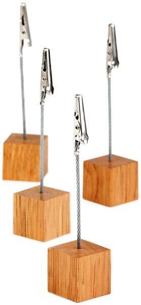 APS - Set 4 portacartellino 12 x 2,5 cm