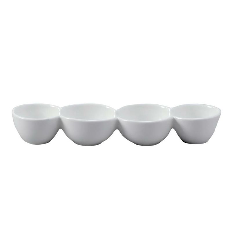 Tirolix - Antipastiera Bruco 4 Scomparti 32 cm Antipastiere