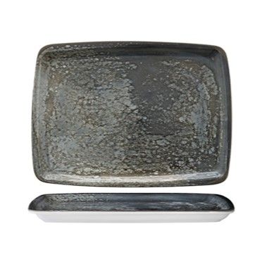 Güral Porselen - Vassoio Rettangolare 31 x 23 cm Crater