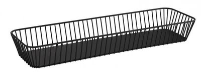 APS - Cesto GN 2/4 &quot;Urban&quot; 16,2 x 53 cm Nero