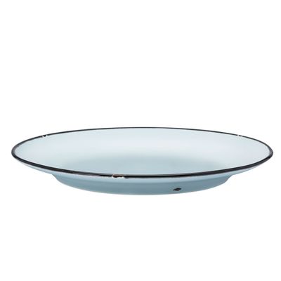 Yegam - Piatto piano 21 cm Blu Tin Tin