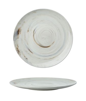 Yegam - Piatto piano 23 cm Marble