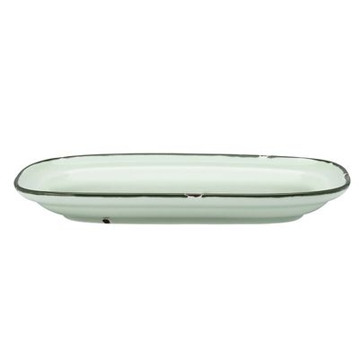 Yegam -  Piatto rettangolare 27 cm Verde Tin Tin
