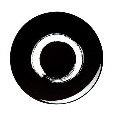 Degrenne - Piatto piano 29 cm Arty Creation Circle Nero