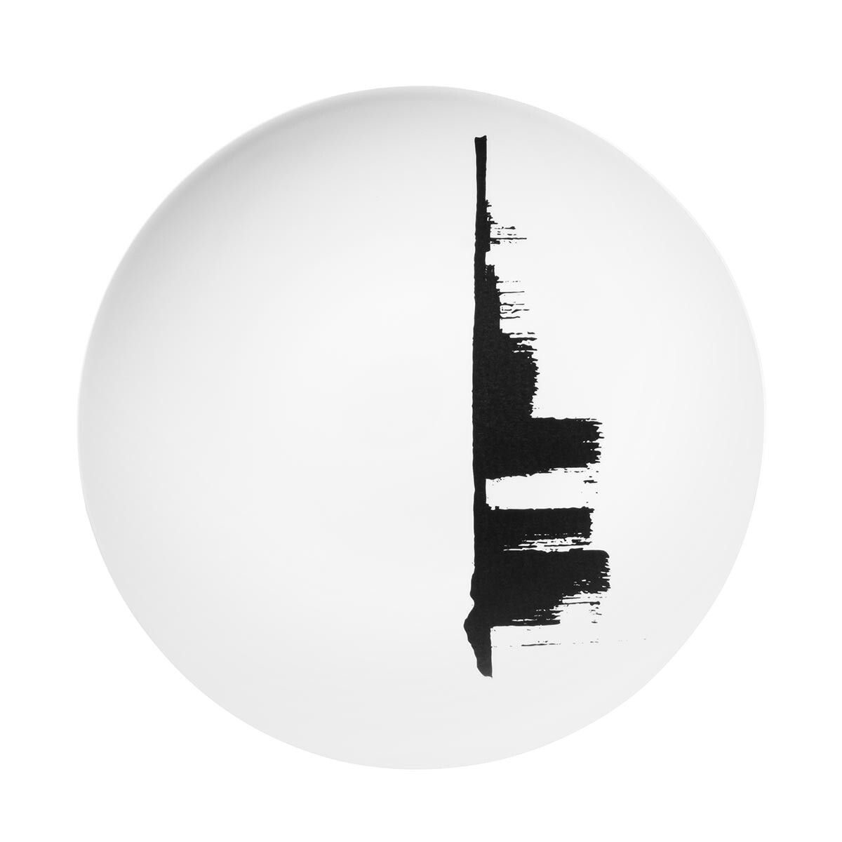 Degrenne - Piatto piano 20 cm Arty Creation Skyline Bianco