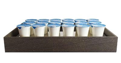 Yegam - Espositore Refrigerato Yogurt GN 1/1 Roccia T-Collection