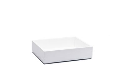 Yegam - Cassetta in frassino Bianca GN1/2 h75 T-Collection