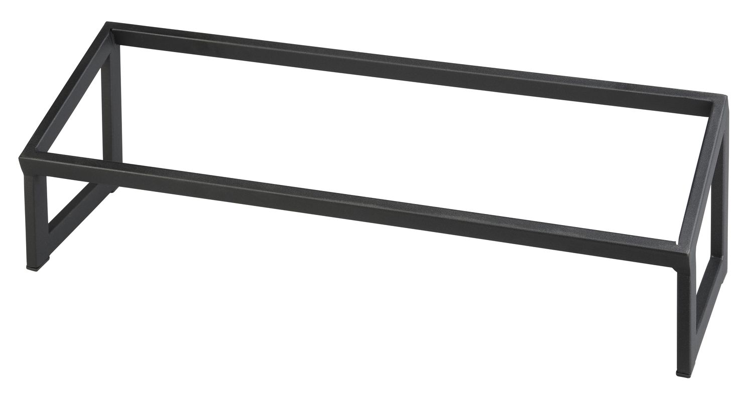 Yegam - Alzata GN 2/4 Nero T-Collection  (inclinato)
