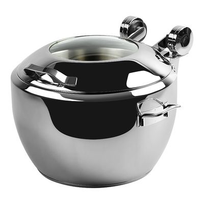 Yegam - Zuppiera con coperchio in vetro - 10 Ltr Smart