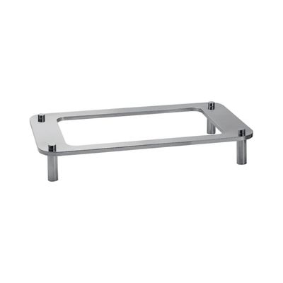 Yegam - Domino – Stand inox rettangolare GN 1/1 h 9 cm