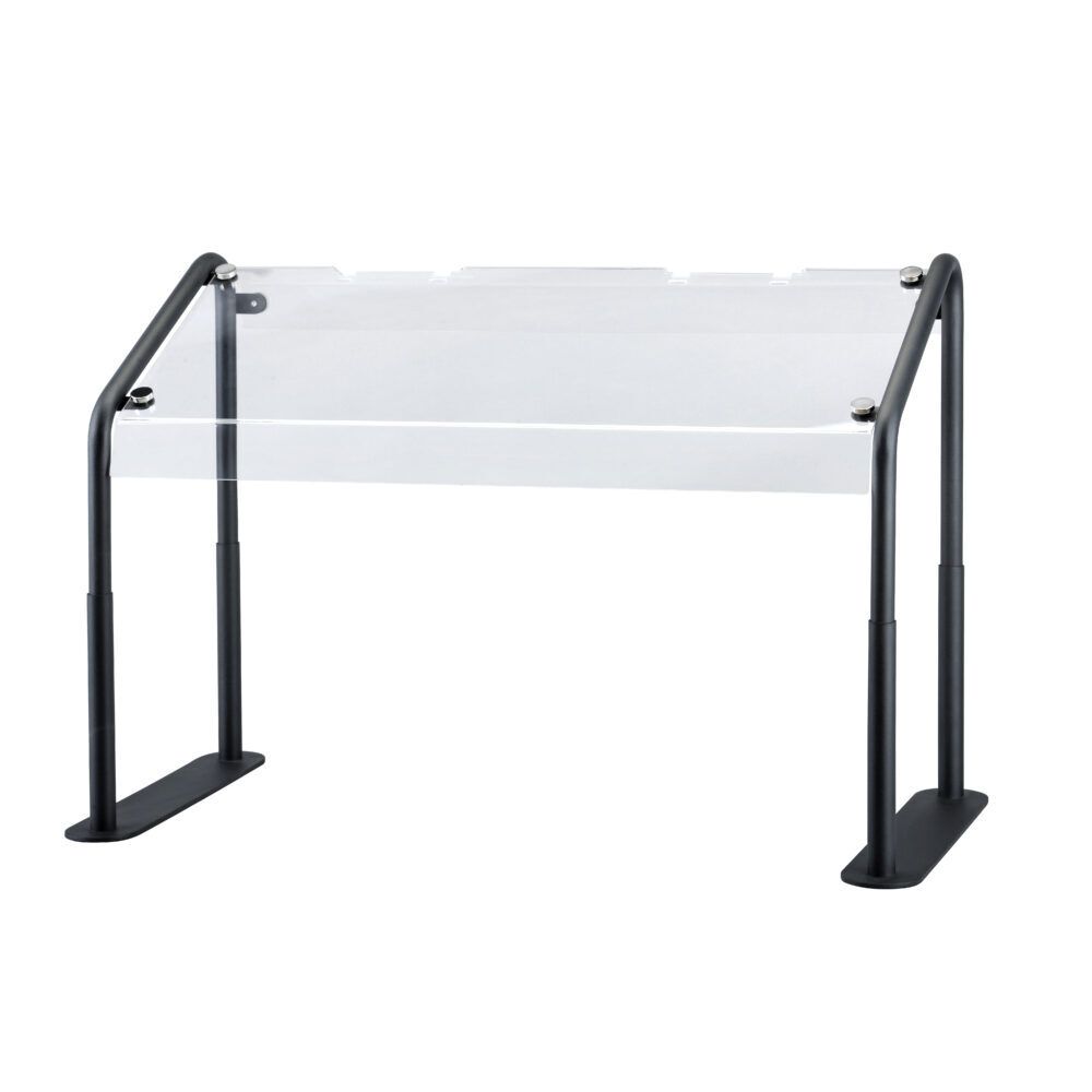 Yegam - Protezione igienica buffet regolabile 75,5 x 34,5 cm
