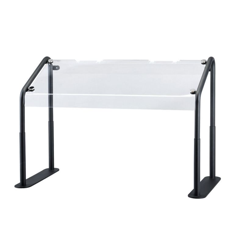 Yegam - Protezione igienica buffet regolabile 75,5 x 34,5 cm