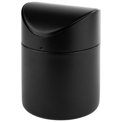 APS - Pattumiera da tavolo &quot;Snap&quot; 12 cm Nero
