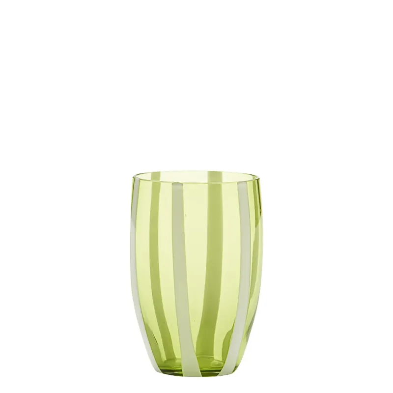 Tumbler 32 cl Gessato Verde - Zafferano