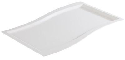 APS - Vassoio GN 1/1 &quot;Sinus&quot; 32,5 x 53 cm Bianco