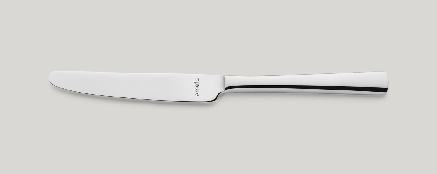 Amefa - Coltello da dessert manico pieno 211 mm Moderno