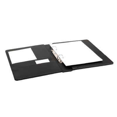 Aliseo - Raccoglitore A5 con anelli Londoner Noir 170 x 245 x 40 mm