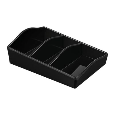 Aliseo - Vassoio con scomparti Welcome Trays Nero 130 x 40 x 100 mm