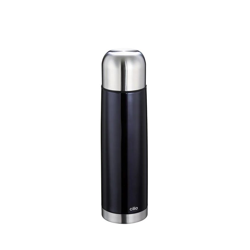 Bottiglia termica 750 ml Nero Colore - cilio