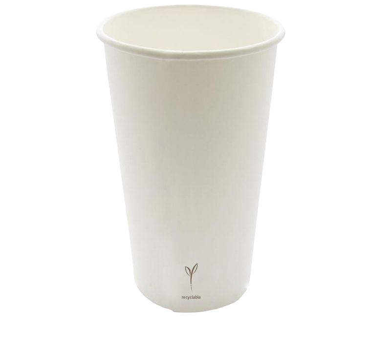 Byo - Bicchiere in carta bianco 500 ml