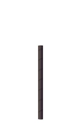 Byo - Cannuccia nera in carta 15 cm