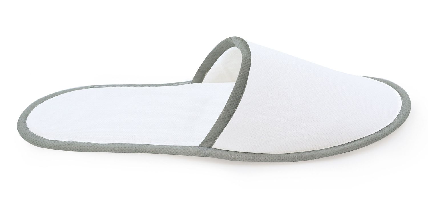 Byo - Ciabatte bianche con punta chiusa 29 cm Elegance