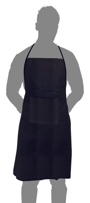 Byo - Grembiule nero 95 x 70 cm Chef