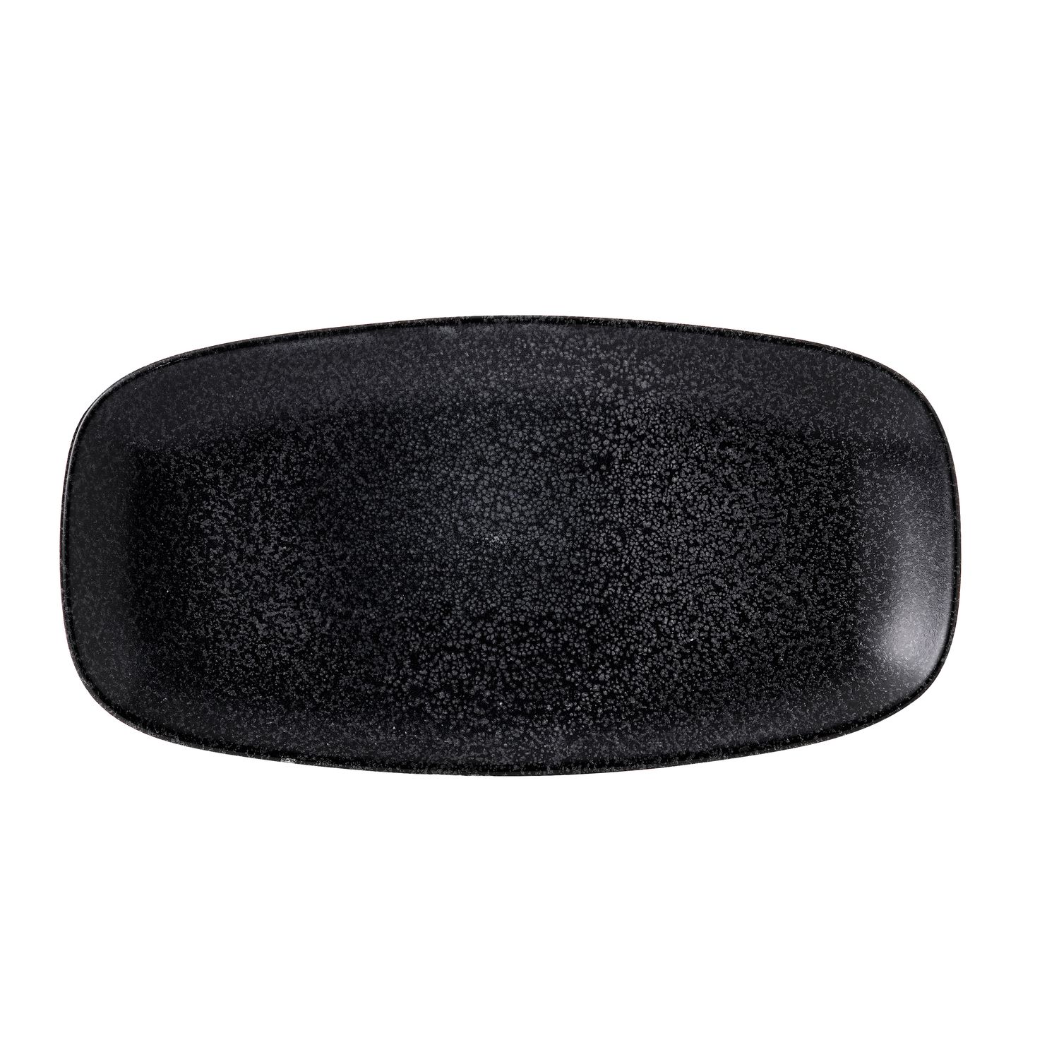 Chef&#39;s piatto rettangolare 29.8x15.3 cm - Evo Origins Midnight Black Dudson