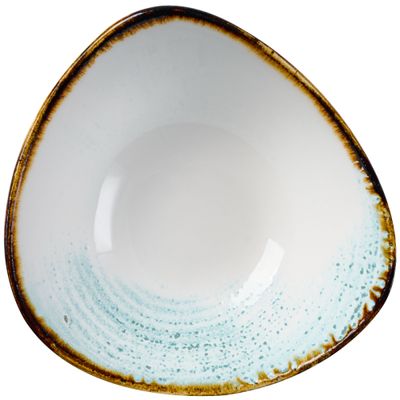 Churchill - Ciotola triangolare 18,5 cm Homespun Accents Aquamarine Studio Prints
