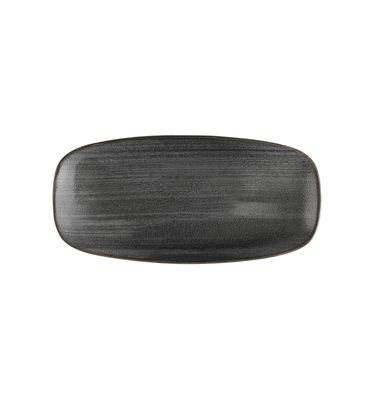 Churchill - Piatto oblungo 26,9 x 12,7 cm Raw Black