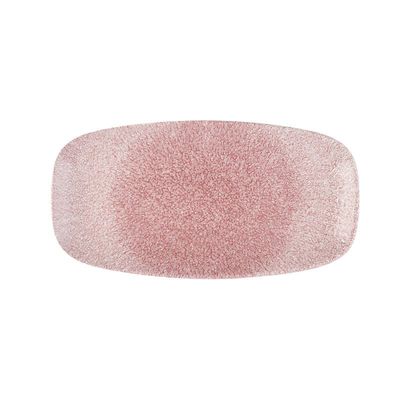 Churchill - Piatto oblungo 35,5 x 18,9 cm Raku Rose Quartz Pink Studio Prints