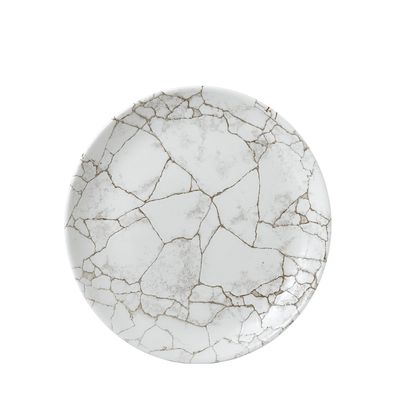Churchill - Piatto piano 21,7 cm Kintsugi Agate Grey Studio Prints