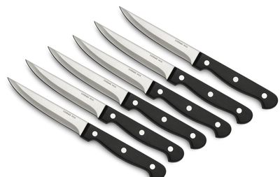 Comas - Set 6 coltelli bistecca lama liscia Chuleteros