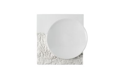 Costa Verde - Piatto Piano Quadro 20 x 20 cm Terra