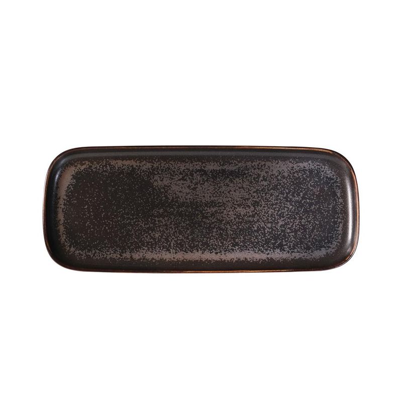 Costa Verde - Piatto Rettangolare 31 x 13 cm Marrone Universal Powerful