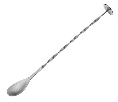 Cucchiaio da cocktail con pestello 25 cm - cilio