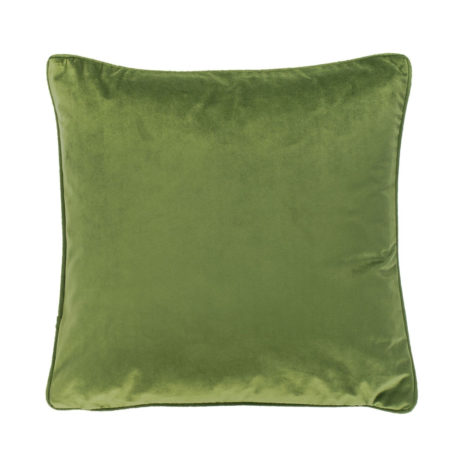 Cuscino morbido in velluto 45 x 45 cm Verde - Tirolix