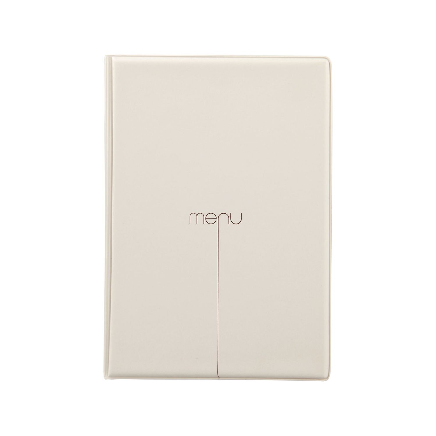 Dag Style - Porta Menu RISTO A5 scritta menu SABBIA 16,5x23,8 cm